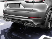 For 2019-2024 Porsche Cayenne Base 9Y0 Carbon Fiber Exhaust Tips Muffler Tail Pipe Replacement