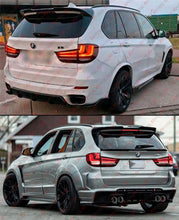 Gloss Black Rear Trunk Spoiler Extension fit for 2014-2018 BMW F15 F85 X5 X5M