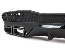 Rear Diffuser Lip w/ Black Exhaust Tips For Mercedes GLE W166 SUV GLE300 GLE350 GLE400 GLE43 AMG 2015-2018