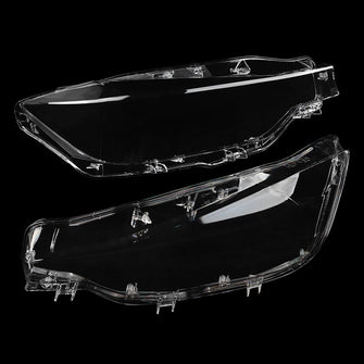 Left & Right Front Headlight Lens Covers For BMW 3 Series F30 F31 2016–2018 LED Only