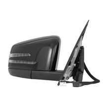 Gloss Black Passenger Right Side Heated Mirror For Mercedes W204 2010-2014 C250 C300 C350