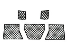 5pcs For BMW G87 M2 Front Bumper Lower Mesh Grille Overlay Trim Gloss Black