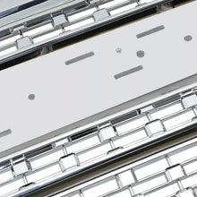 Front Upper Chrome Mesh Grill Fits 2016-2018 GMC Sierra 1500 Grille Denali Style