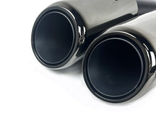 Gloss Black Exhaust Tips Pipes For Porsche 958.1 Cayenne 92A V8 2011-2014 Short Tailpipe