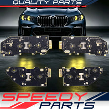 Yellow CSL DRL LED Module Boards For 2024-2026 BMW G05 G06 LCI X5 X6 X5M X6M
