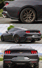 For 2024-2025 Ford Mustang GT & Ecoboost Matte Black Rear Bumper Side Corner Extension