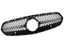 Black Diamond Front Grille for Mercedes W206 Non-AMG 2022-2024