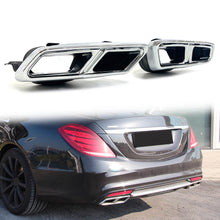 Chrome Exhaust Tips Replace for Mercedes W222 S63 R231 SL65 W212 S212 E63 W218 CLS63