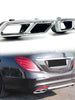 Chrome Exhaust Tips Replace for Mercedes W222 S63 R231 SL65 W212 S212 E63 W218 CLS63