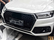 Gloss Black Front Fog Light Cover Grille Bezels For AUDI Q5 NON-Sline 2018 2019 2020