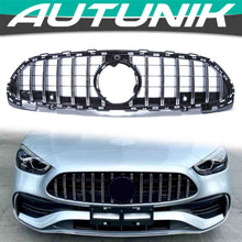 Chrome Front Grille For Mercedes C W206 AMG Sport Version 2022-2024