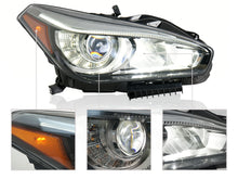 Non AFS Right Passenger LED Headlight Lamp For 2014-2019 Infiniti Q70 Q70L