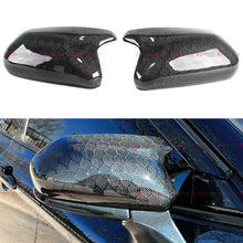 Honeycomb Carbon Fiber Mirror Cover Caps Replacement For 2018-2024 Toyota Camry