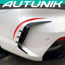 Glossy Black Rear Bumper Side Air Vent Trim For BMW 4-Series G22 G23 Coupe/Convertible M Sport 2021-2023