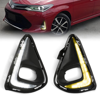 For Toyota Corolla (Axio) 2018-2021 LED DRL Daytime Running Light Fog Lamp Cover