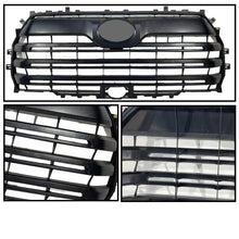 Matte Black Front Upper Grille For Toyota Tundra 2022-2024
