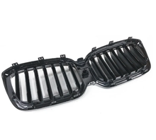 Front Bumper Grill Black MP Grille Fit 2022-2024 BMW X3 G01 2022-2025 X4 G02 LCI
