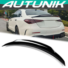 Rear Trunk Spoiler Gloss Black for Mercedes W206 C43 C300 2022-2024