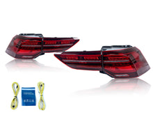 Pair LED Sequential Tail Lights For VW Volkswagen Golf 8 Mk8 TSI TDI 2021-2024