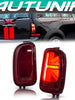 Red Lens LED Tail Lights For 2007-2013 MINI Cooper Clubman R55 Rear Lamps