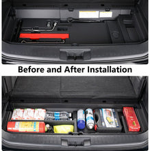 Trunk Hidden Organizer Insert Cargo Hatch Storage Box for Toyota Highlander 2020-2024