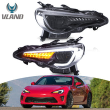 LED Headlights For Toyota 86 Subaru BRZ Scion FR-S w/Sequential Indicator Lamp