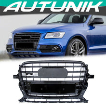 Black Front Grille For 2013-2017 AUDI Q5 Non S-Line FG211