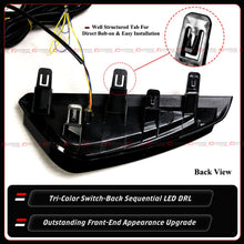 For 2024-2025 Nissan Sentra V2 Tri-Color LED DRL Sequential Day Time Running Light