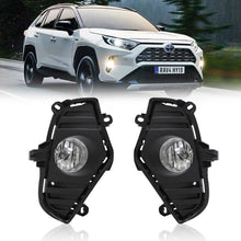 Fog Light Cover Bezels For Toyota RAV4 2019-2024 Harness Switch Kit Halogen