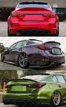 Fordged Carbon Fiber Rear Window Roof Spoiler Wing For 2014-2024 Infiniti Q50 Q50S