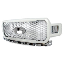 Fit 2018-2020 Ford F-150 F150 Oxford White+Chrome Honeycomb Front Bumper Grille