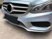 Front Lip Splitter Lower Molding Trim for Mercedes W212 Sedan Wagon E350 E250 E400 E550 AMG Pack 2014-2016 di131