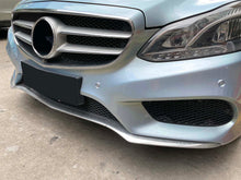 Chrome Front Bumper Lip Molding Trim for Mercedes W212 Sedan E350 E250 E400 E550 AMG 2014-2016 di131