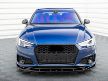 Pair Black Fog Light Grille Trim Covers For 2019 Audi A4 S-Line S4 Front Bumper