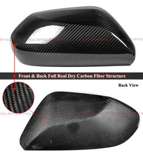 Dry Carbon Mirror Cover Caps Add-on fit for 2025+ Toyota Camry SE XSE LE XLE