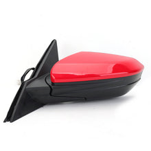 3Pin Red Left Side Mirror For Honda Civic Sedan 2016-2021 LX DX Driver 3Pin Manual Folding