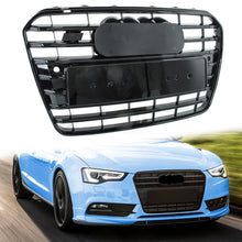 Gloss Black Front Bumper Grille S5 Style for Audi A5 B8.5 S5 8T 2013-2016