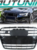 Black Front Grill for Audi A5 B8.5 S5 8T 2013-2016 fg288