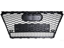 For Audi A7 S7 2012-2015 Front Honeycomb Mesh Bumper Grille w/ Chrome Frame