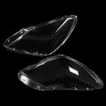 For Mercedes-Benz R172 SLK200 2012-2016 Pair Front Headlight Lens Covers Shell