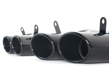 Gloss Black Rear Diffuser w/ Exhaust Tips For 2021–2024 Audi A4 B9.5