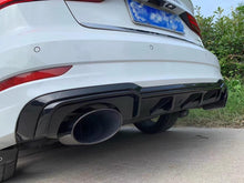 Gloss Black Exhaust Tips Muffler for Audi S3 S4 S5 S6 Upgrade to RS3 RS4 RS5 RS6