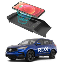 Wireless Car Charger with USB Port Console Charging Pad for Acura RDX 2019-2023