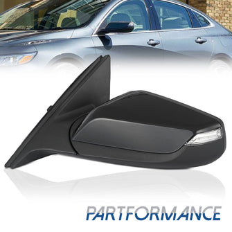 Driver Left Side Heated Door View Mirror W/ Blind Spot For 2016-2022 Chevy Malibu 8Pin