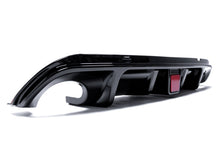 Gloss Black Rear Bumper Diffuser w/ Brake Light For Infiniti Q50 2014-2017