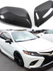 Replacement Carbon Fiber Mirror Cover Caps fit for Toyota Camry LE SE XLE XSE 2025+