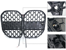 Black Diamond Front Bumper Grille w/ LED Light for BMW 4 Series G22 G23 430i M440i 2021-2026