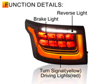 Rear LED Tail Light Lamp Assembly For 2014-2017 Land Rover Range Rover Sport