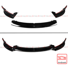 For 2017-2023 Tesla Model 3 AD Style Glossy Black Front Bumper Lip Splitter Kit