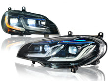 LED Headlight DRL Turn Signal Lamp Assembly For 2007-2013 BMW X5 E70 HID/Xenon w/o AFS